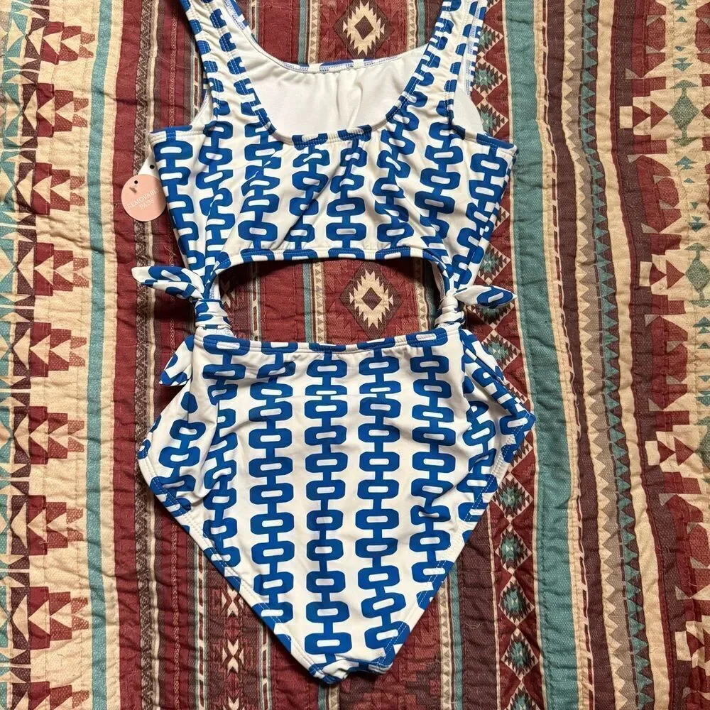 NWT GB girls one piece bathing suit size 14 girls